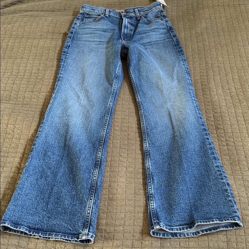 nwt mother lil bookie sneak high waist bootcut - Picture 3 of 11